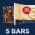 Fiber One Chewy Bars Oats and Chocolate Fiber Snacks Perspective: left