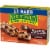 Nature Valley Whole Grain Dark Chocolate Peanut Almond Sweet and Salty Nut Granola Bars Perspective: left
