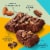 Ratio Soft Baked Chocolate Brownie Keto Friendly Bars Perspective: left