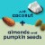Ratio Trio Keto Friendly Coconut Almond Granola Perspective: left