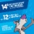 General Mills Cookie Crisp Giant Size Cereal Perspective: left