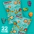 Scooby Doo Fruit Flavored Snack Treat Pouches Perspective: left