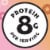 General Mills Strawberry Cheerios Protein Large Size Cereal Perspective: left