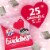 Chex Mix Valentine's Cookies and Cream Muddy Buddies Bulk Lunch Box Snack Bags Perspective: left