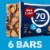 Fiber One 70 Calorie Chocolate Chip Cookie Brownies Perspective: left