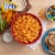 Bugles Crispy Corn Snacks Nacho Cheese Snack Bags Perspective: left