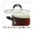 Tramontina Covered Sauce Pot - Copper Perspective: left