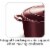 Tramontina Gourmet Covered Round Cast Iron Dutch Oven - Majoiica Red Perspective: left