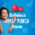 Alka-Seltzer® Kids Fruit Punch Tummy Relief Chews® Tablets Perspective: left