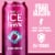 Sparkling Ice® Caffeinated Black Raspberry Flavored Sparkling Water Can Perspective: left