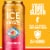 Sparkling Ice +Caffeine Zero Sugar Watermelon Lemonade Sparkling Water Perspective: left