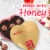 PANGBURN'S OF TEXAS Milk Chocolate Millionaires Valentine's Day Heart Candy Gift Box Perspective: left