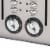Haden Cotswold 4-Slice Wide Slot Toaster - Sage Green Perspective: left