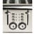 Haden Cotswold 4-Slice Wide Slot Toaster - Putty Perspective: left