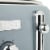 Haden Highclere 4-Slice Wide Slot Toaster - Poole Blue Perspective: left