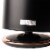 Haden Heritage Stainless Steel Electric Kettle - Black/Copper Perspective: left