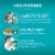Purina ONE LiveClear Allergen-Reducing Adult Dry Cat Food Dry Formula Real Chicken Perspective: left