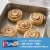Pillsbury Flaky Grands Cinnamon Rolls with Cinnabon Cinnamon and Original Icing Perspective: left