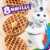Pillsbury™ Cinnamon Toast Crunch™ Frozen Waffles Perspective: left