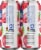 Ritas Straw Ber Rita Sparkling Margarita Flavored Hard Beverage Perspective: left