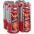 Budweiser and Clamato Chelada Beer Perspective: left