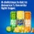 Bud Light Lemonade Orange Lime & Grapefruit Citrus Beer Variety Pack Perspective: left