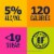 Bud Light Seltzer Sangria Splash Variety Pack Perspective: left