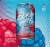 Beach Day Every Day Blue Raspberry Hard Seltzer Perspective: left
