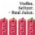 NUTRL Cranberry Variety Vodka Hard Seltzer Perspective: left