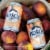 Busch Light Peach American Lager Beer Perspective: left