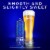 Bud Light Platinum American Lager Beer Perspective: left