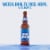 Bud Light American Light Lager Beer Perspective: left