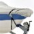 Budge Sportsman 600 Denier Hard Top / T-Top Boat Cover - Gray Perspective: left