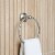 WholesalePlumbing 4-Piece Bathroom Hardware Accessory Set with 24  Towel Bar - Satin Nickel Perspective: left
