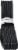 Merrick Black Plastic Tubular Hangers Perspective: left