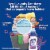 Lysol Laundry Sanitizer 0% Bleach Fresh Blossoms Perspective: left