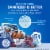 Lysol Laundry Sanitizer, Laundry Odor Eliminator 0% Bleach Laundry Sanitizer, Crisp Linen, 90 fl oz Perspective: left