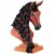 Breyer 7403 Black Mane Beauty Toy Horse Styling Head with Hair Tools, Blaze Perspective: left