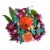 Boho Blooms Sunshine Bouquet Perspective: left
