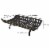 Liberty Foundry G1028-BX Cast Iron Grate for Masonry & Zero Clearance Fireplaces Perspective: left