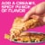 Taco Bell Creamy Spicy Ranchero Sauce, Bottle Perspective: left
