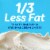 Philadelphia Reduced Fat Cream Cheese Spread Perspective: left