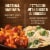 Marie Callender's Duos Meatball Marinara & Fettuccini With Chicken & Broccoli Frozen Meal Perspective: left