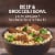 Marie Callender's Tender Ginger Beef And Broccoli Bowl Frozen Meal Perspective: left