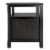 Winsome Trading Timber Side Table Black Each (20920WTI) Perspective: left