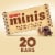 Larabar Minis Chocolate Chip Cookie Dough Nut bars Perspective: left