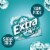 Extra Gum Polar Ice Sugar Free Chewing Gum Single Pack Perspective: left