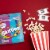 Skittles Flavor Mash-Ups Wild Berry & Tropical Chewy Candy Grab N Go Resealable Bag Perspective: left