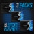 5 Gum Peppermint Cobalt Sugar Free Chewing Gum Perspective: left
