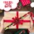 Skittles Original Christmas Chewy Candy Cane Perspective: left